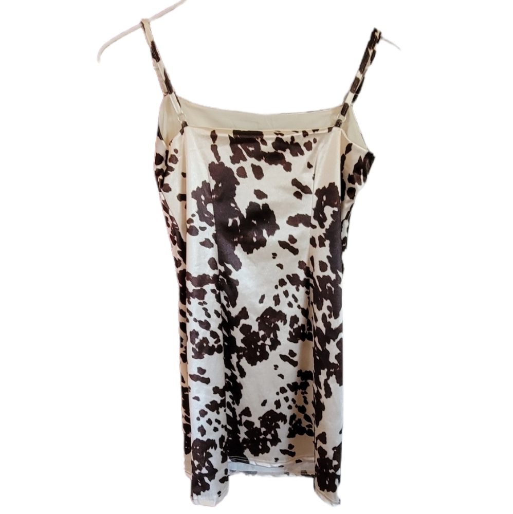 Urban Outfitters Cami Tops Brown and Creme Animal Print - Picture 2 of 7